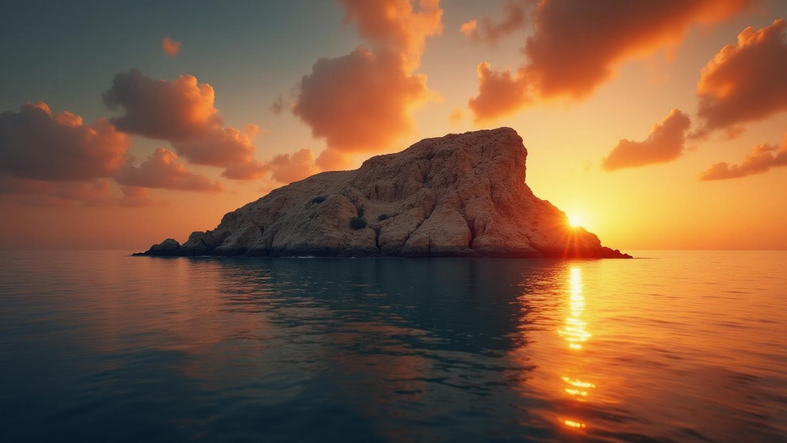 Es Vedrà rock island Ibiza at sunset